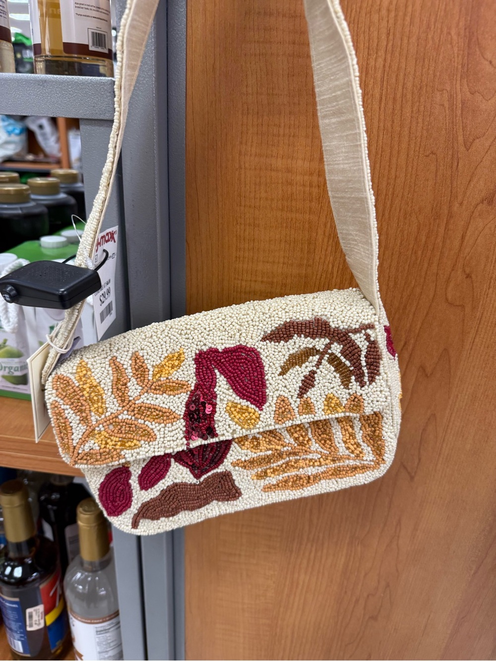 Fall beaded bag. Brand new release